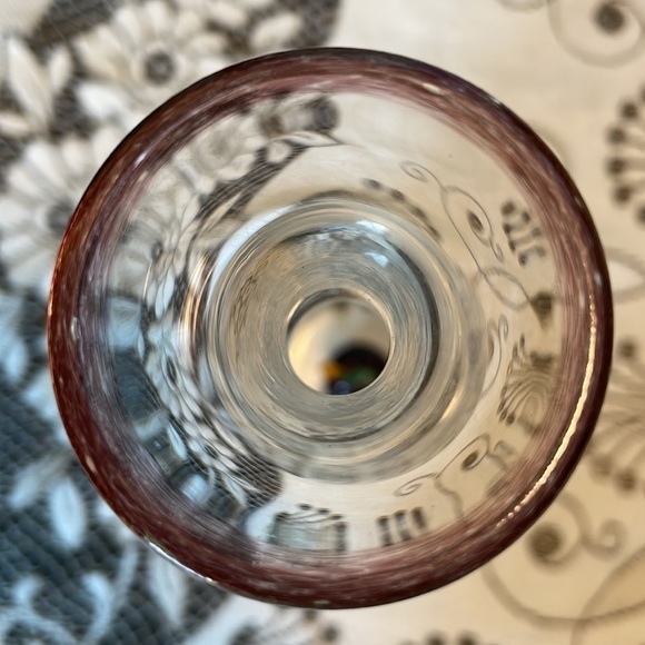 🌟Host Pick🌟 RARE Vintage Mid-Century Hand Blown Glass Wine Decanter - Picture 2 of 7